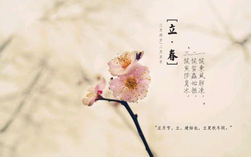 立春的朋友圈文案～来啦