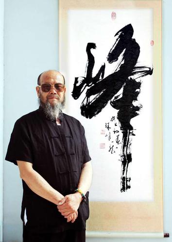 榜书奇人孙来通作品欣赏
