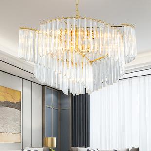 吊灯家用餐厅个性大气水晶灯高档客厅豪华后现代简约创意轻奢灯具
