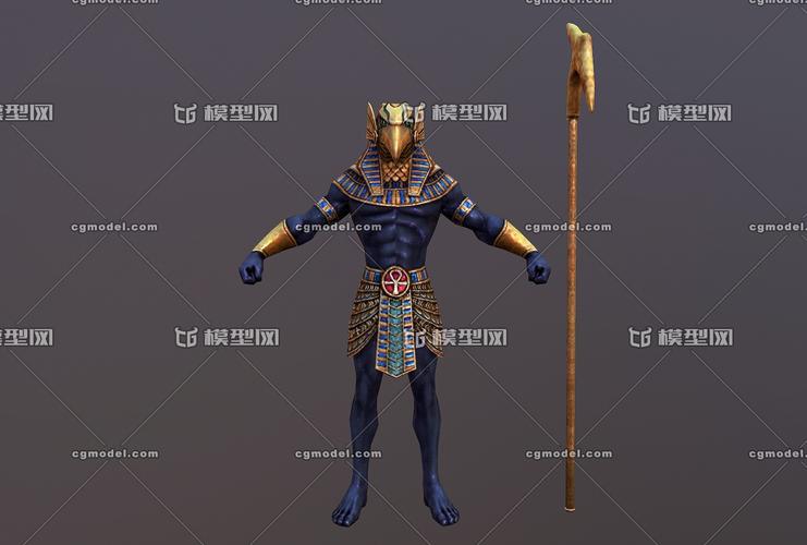 古埃及死神-阿努比斯 次世代 金字塔 神话人物 anubis