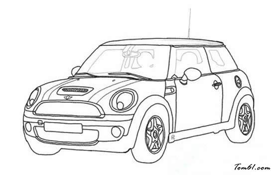 mini车图片_简笔画图片_少儿图库_儿童资源网
