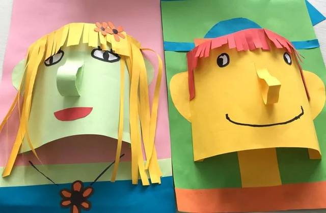 手残爸妈也能做的「卡纸diy立体人脸」!超简单