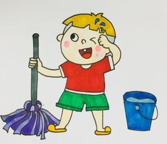 周二 绘画:爱劳动的我