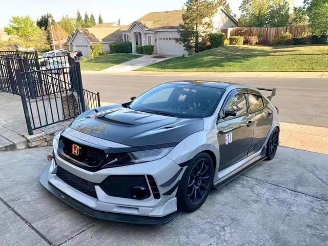 轻量化才是王道,本田思域fk8碳纤维改装