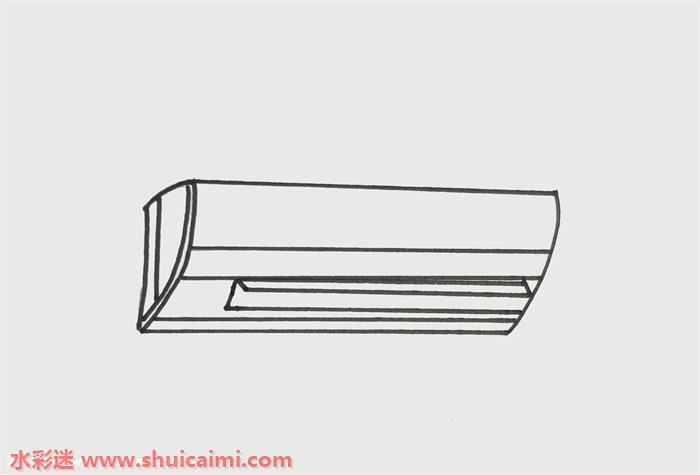 空调怎么画空调简笔画漂亮彩色