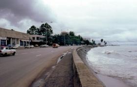 加蓬首都利伯维尔海滨风光