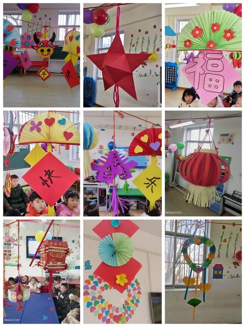 巧手做手工 快乐庆元旦——过风楼幼儿园"庆元旦 迎新年"幼儿手工作品