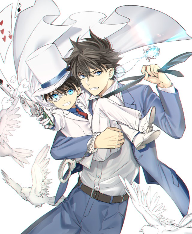 新一殿下基德大人怪盗基德黑羽快斗工藤新一江户川柯南