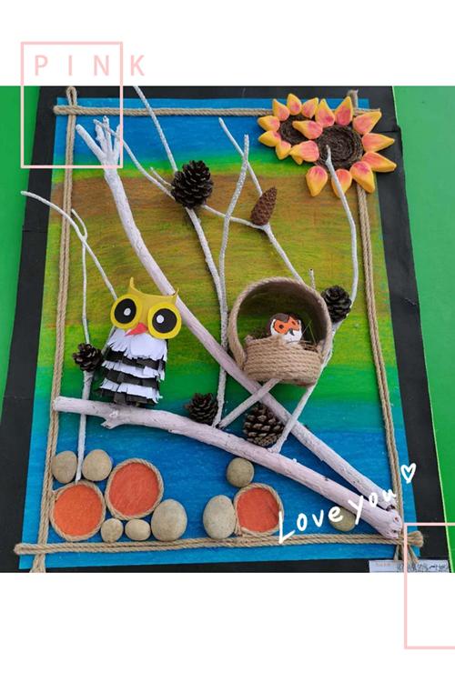 4号作品《猫头鹰的家——大自然》