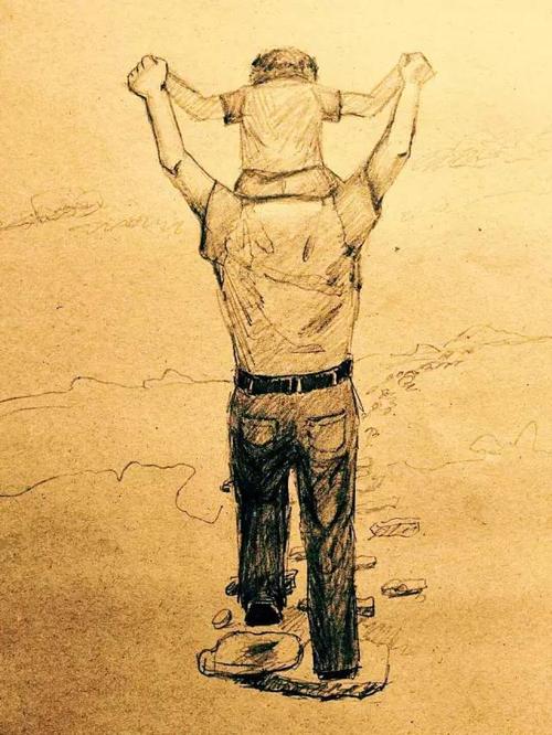 为什么看到父亲的背影,我终于开口叫了一声"爸爸"?