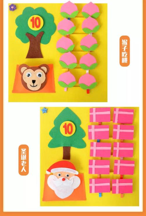 师讯网推荐幼儿园10以内数字及教具手工制作