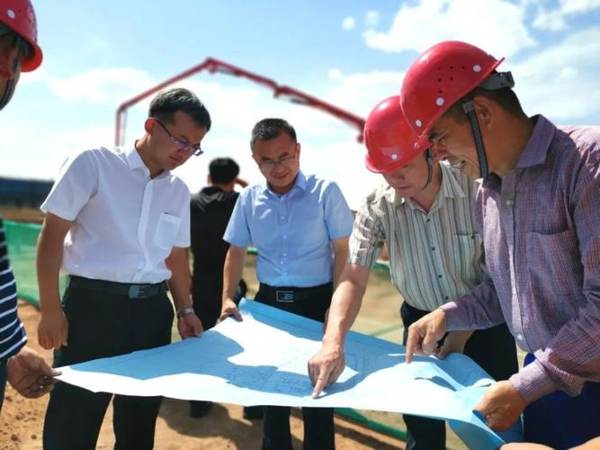 7月1日,市委书记张自力调研重点项目建设及春季绿化造林情况.
