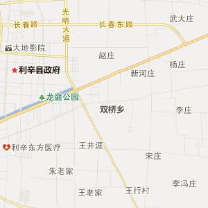 亳州市利辛县地图