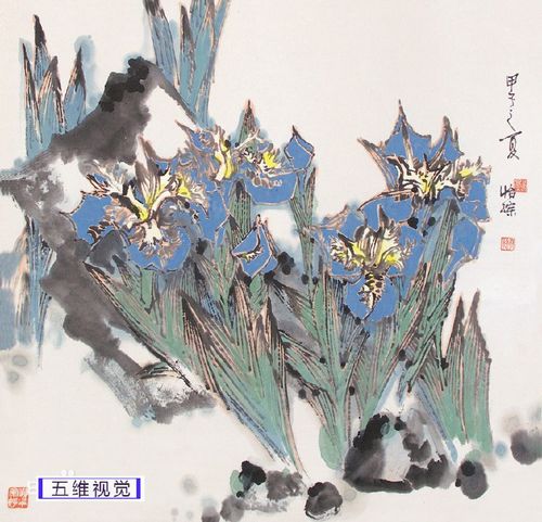 郭怡孮写意花鸟画欣赏,"大花鸟精神"的现代美