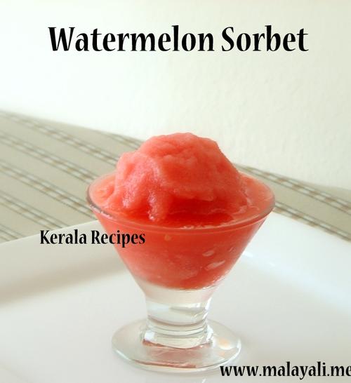 watermelon sorbet