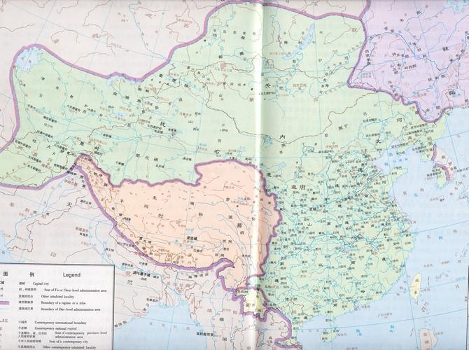 谁有大唐朝的行政地图?