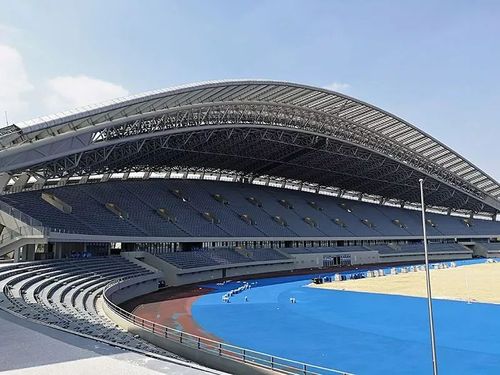 曝!滨江体育中心最新进度实拍图 建成在即