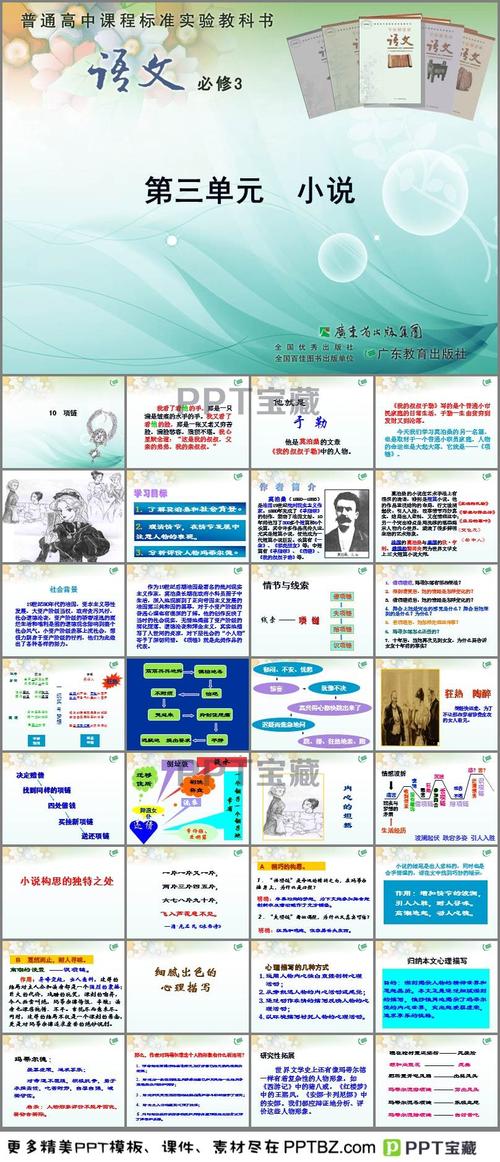 项链莫泊桑学案设计ppt