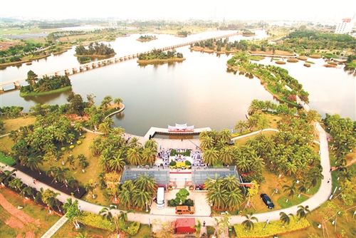 五里桥文化公园如诗如画