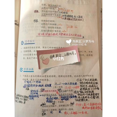 七年级上语文《天上的街市》笔记_初中语文_教育_中学教育