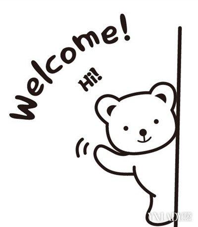 英语打招呼简笔画