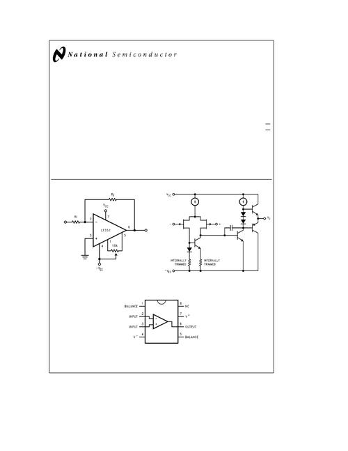 for applications where these requirements are critical the lf356