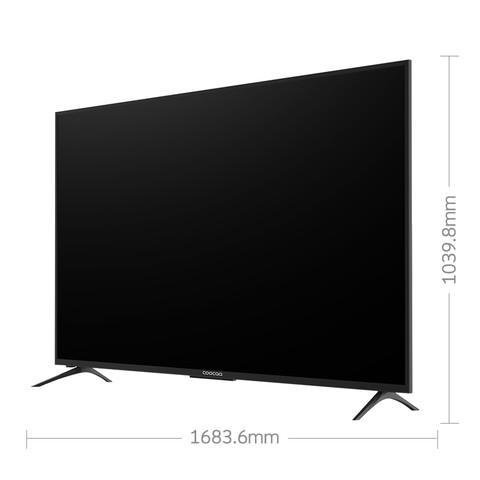 coocaa酷开 p50 75英寸 4k超清 全面屏液晶电视机