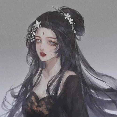 仙气古风女生头像|万事都要全力以赴 包括开心