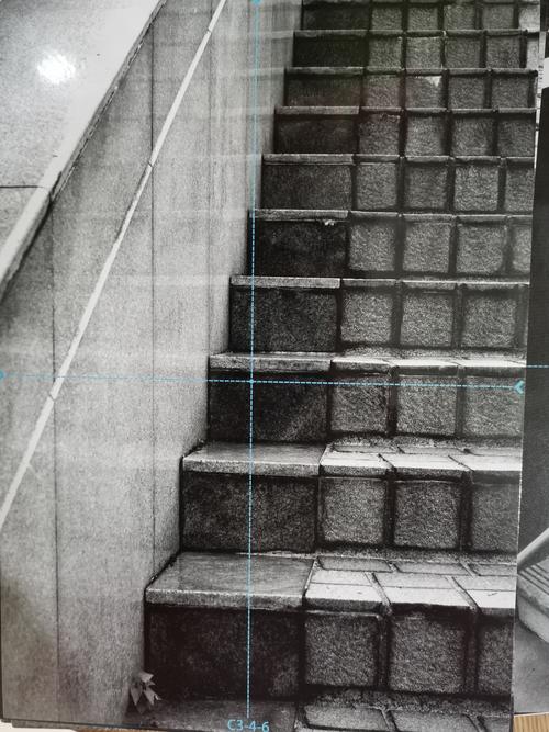 素描班—台阶,石膏像,静物