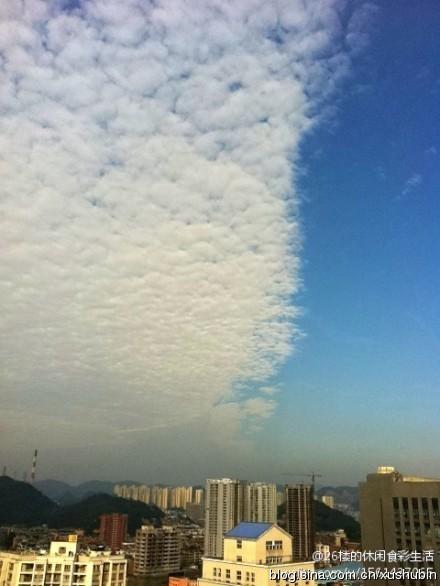 [转载]图说贵州省的断层云照片