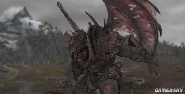 上古卷轴5天际重制版狼人变身恶魔化mod