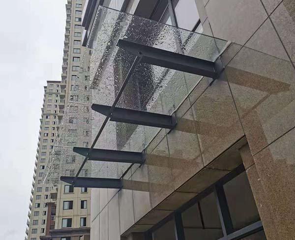 庐江钢结构雨棚制作