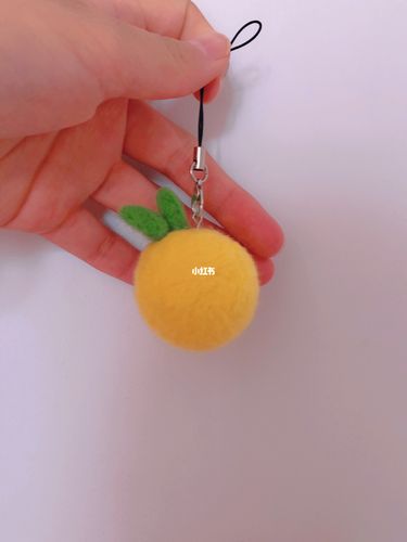 自己制作的小橙子_橙子_兴趣爱好_手工