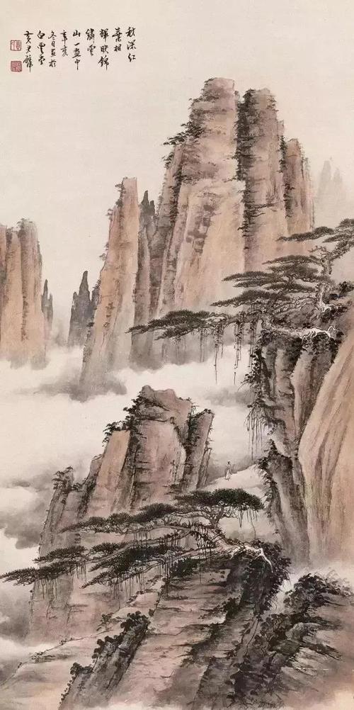 他是当代国画大师,山水画堪称一绝!是张大千的至交,更