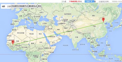 从北京到马里共和国多少公里经过那里