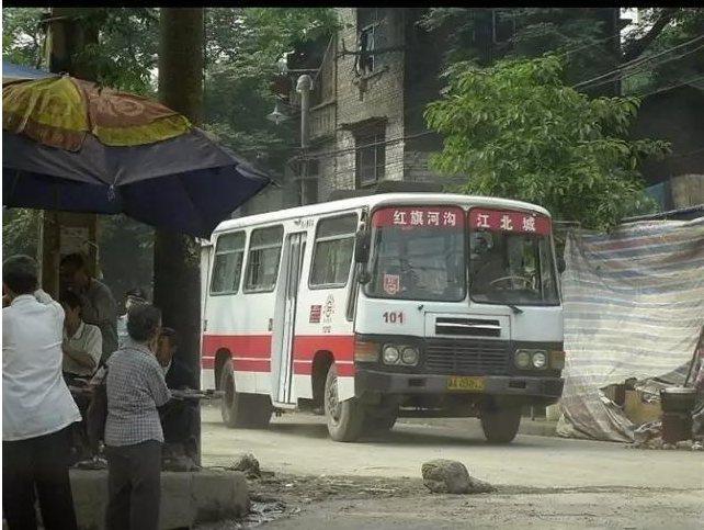 观音桥至江北城老公交车101