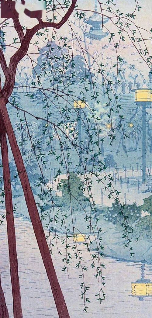 壁纸|浮世绘,画尽江户盛景