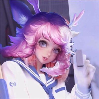 卡通头像-可爱的jk卡通英雄王者荣耀头像 很多事没有来日方长我要你