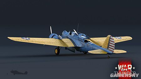 战争雷霆美系b-10b轰炸机情报介绍 b-10b轰炸机性能火力及战术简析