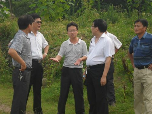 市国土局地质灾害调研组来鸦滩镇调研 - 望江新闻网