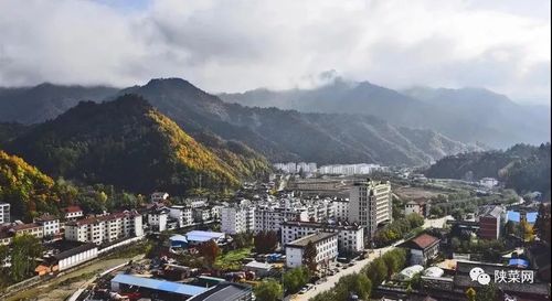 俯瞰留坝县城全貌