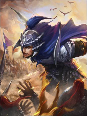 夏侯渊皮肤:绝尘妙才