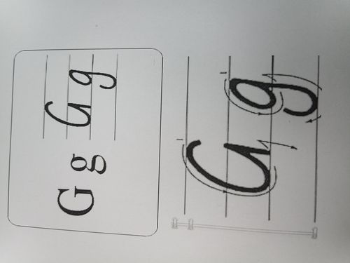 英文字母gg的书写规范
