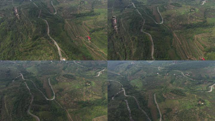 山区大山盘山公路公路乡村公路17