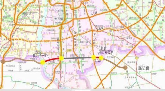 永定河特大桥合龙大兴机场北线高速西延项目进入冲刺阶段