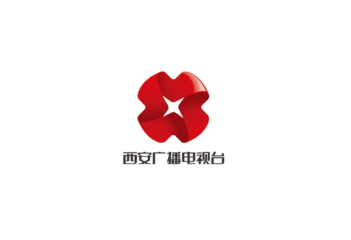 西安广播电视台logo设计-创意logo标志字体设计展示