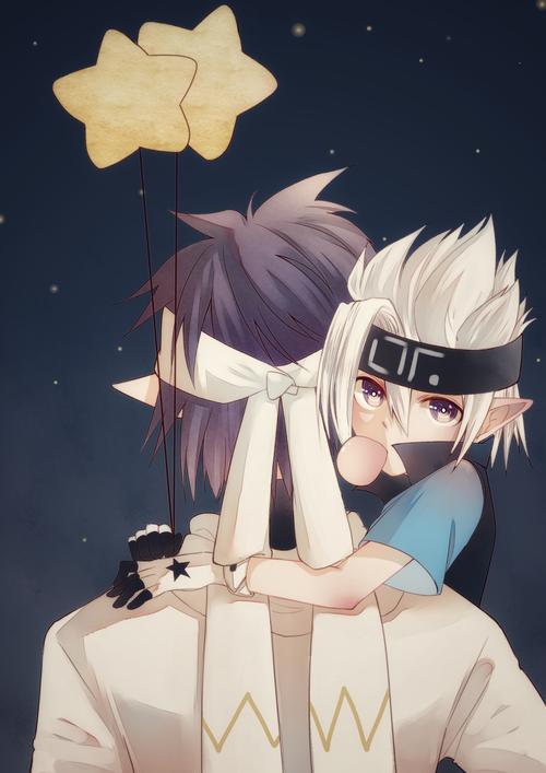 耶~ 是雷瑞雷 听说3.14是白色情人节? 就当贺图了