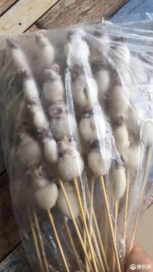 大量出售墨鱼仔串