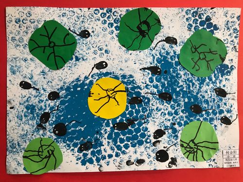 小班美术第十二课《小蝌蚪》