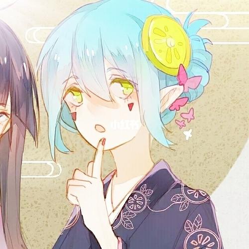 凹凸世界凯柠闺蜜头_凹凸世界_暖春樱花季_素材_头像